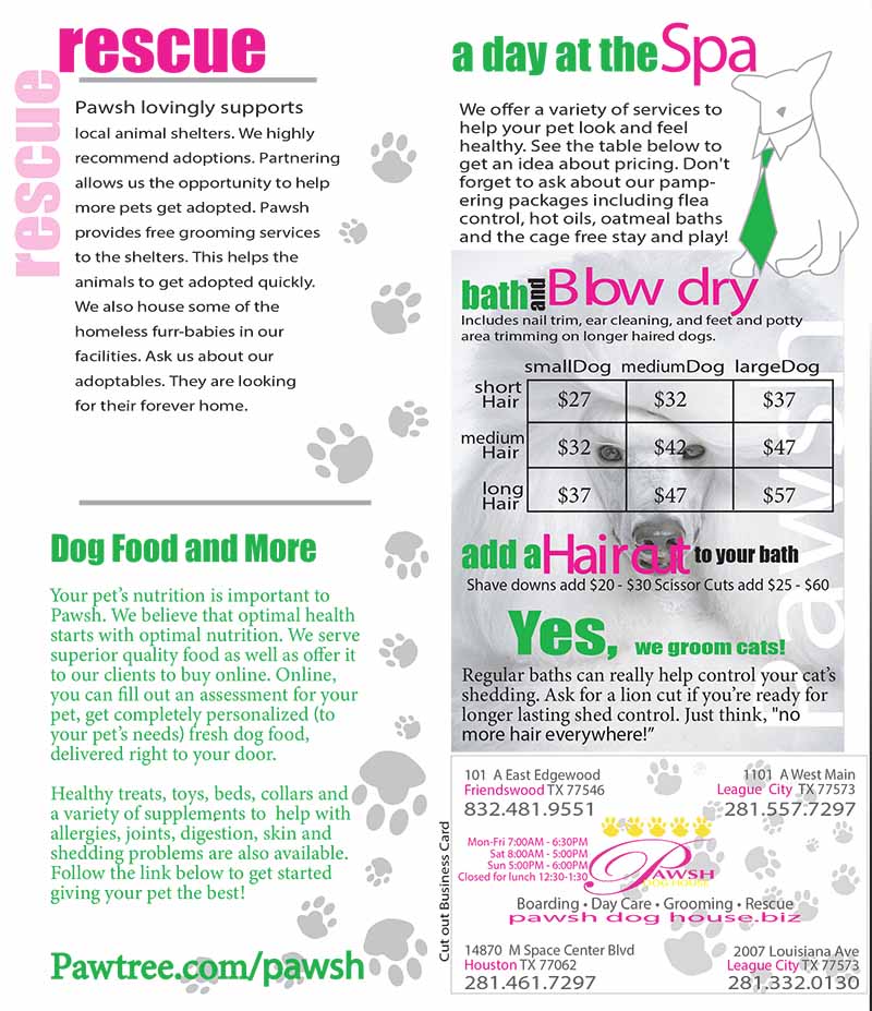 dog grooming prices near me